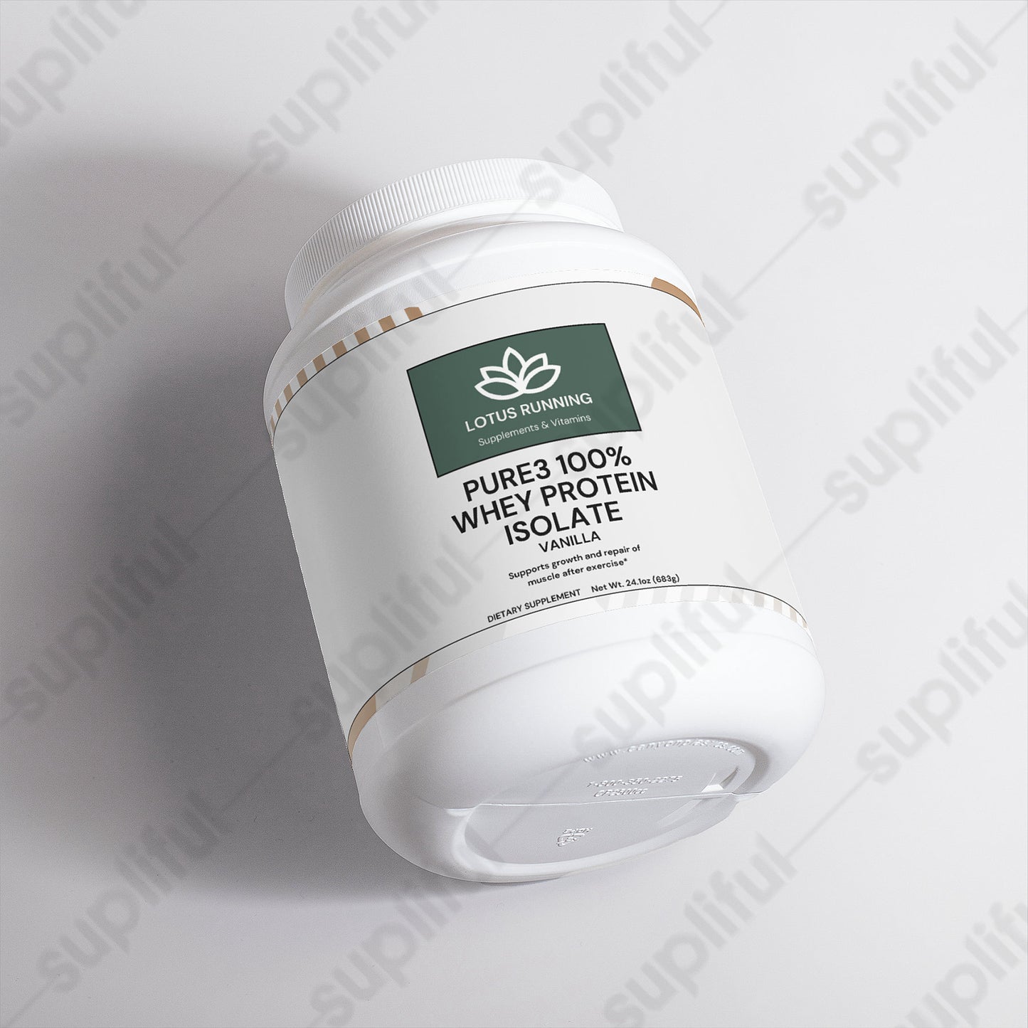 Pure3 100% Whey Protein Isolate (Vanilla)