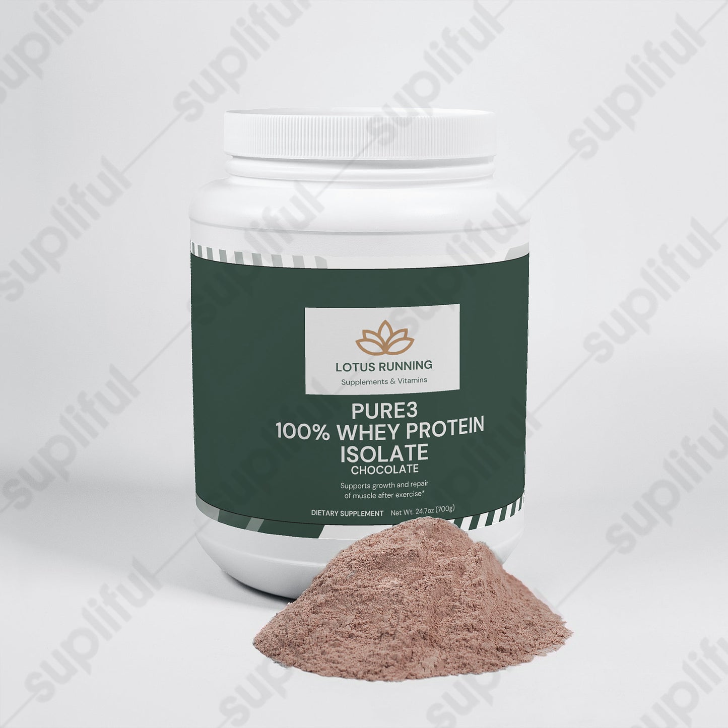 Pure3 100% Whey Protein Isolate (Chocolate)