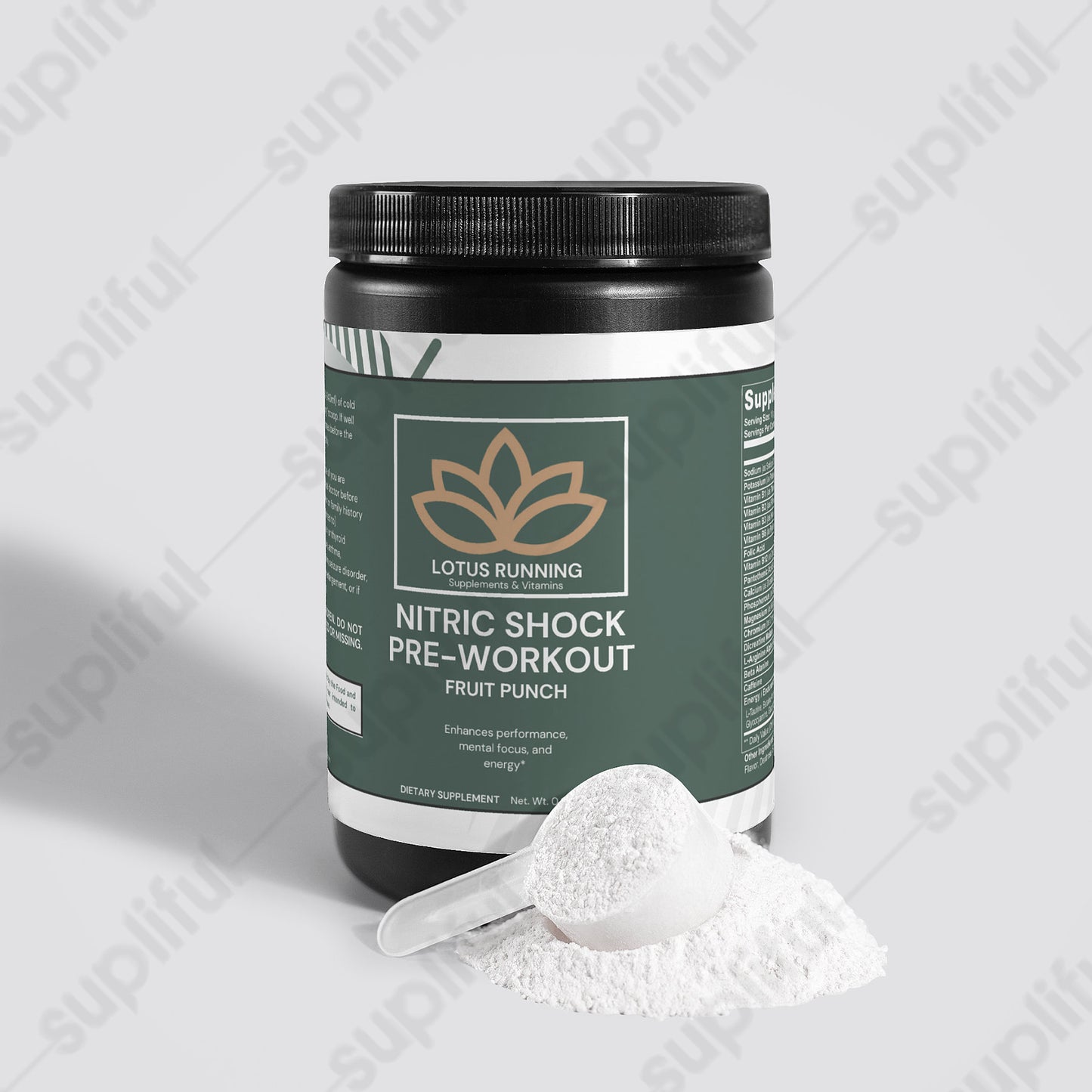 Nitric Shock Pre-Workout Powder (Fruit Punch)