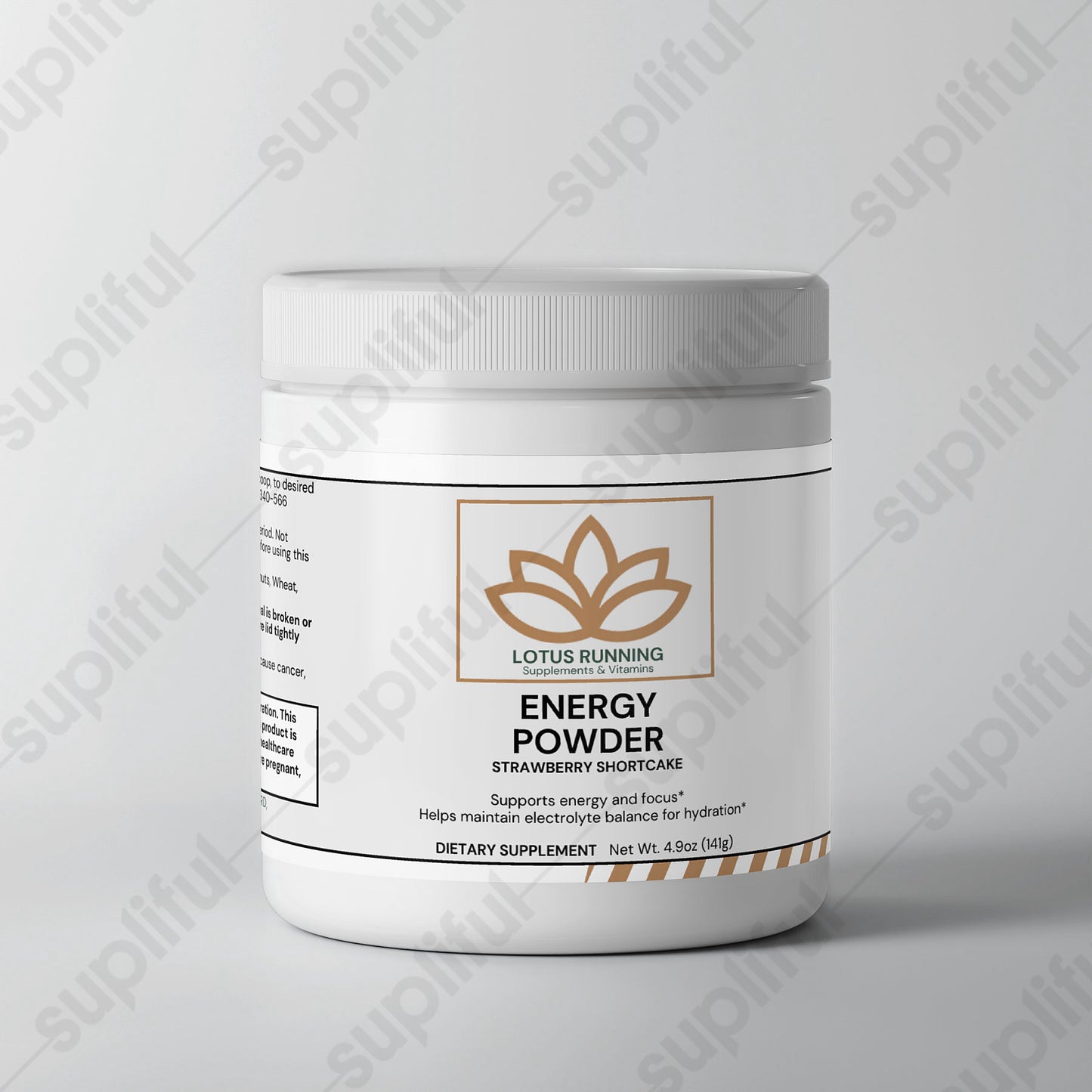 Energy Powder (Strawberry Shortcake)