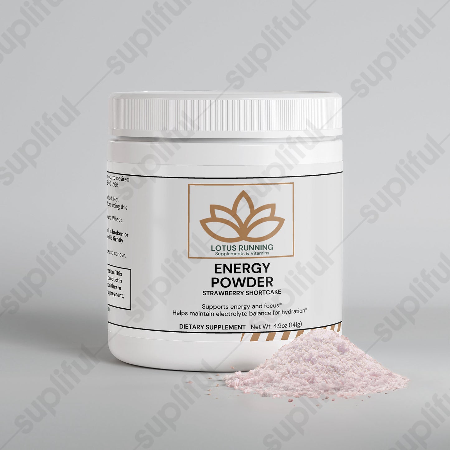 Energy Powder (Strawberry Shortcake)