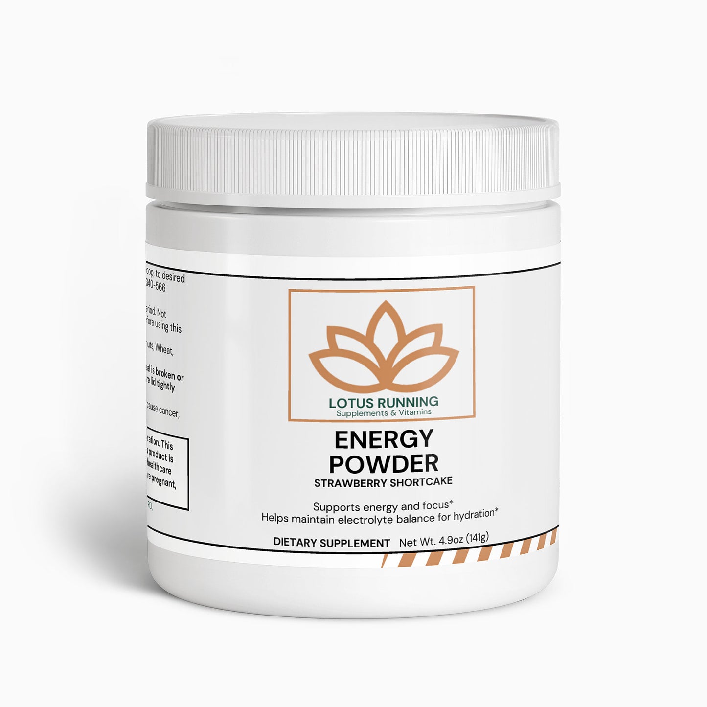 Energy Powder (Strawberry Shortcake)