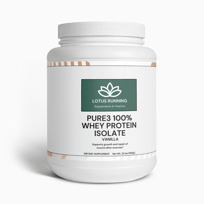 Pure3 100% Whey Protein Isolate (Vanilla)