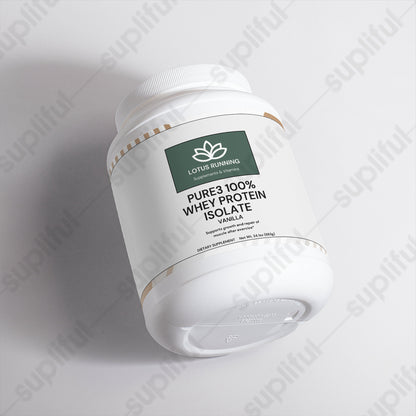 Pure3 100% Whey Protein Isolate (Vanilla)